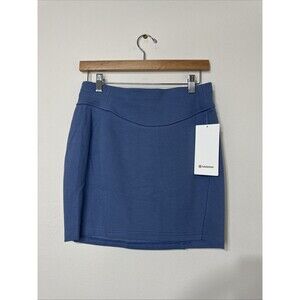 Lululemon Scuba HR Mini Skirt Oasis Blue Women’s Medium NWT Sporty Casual